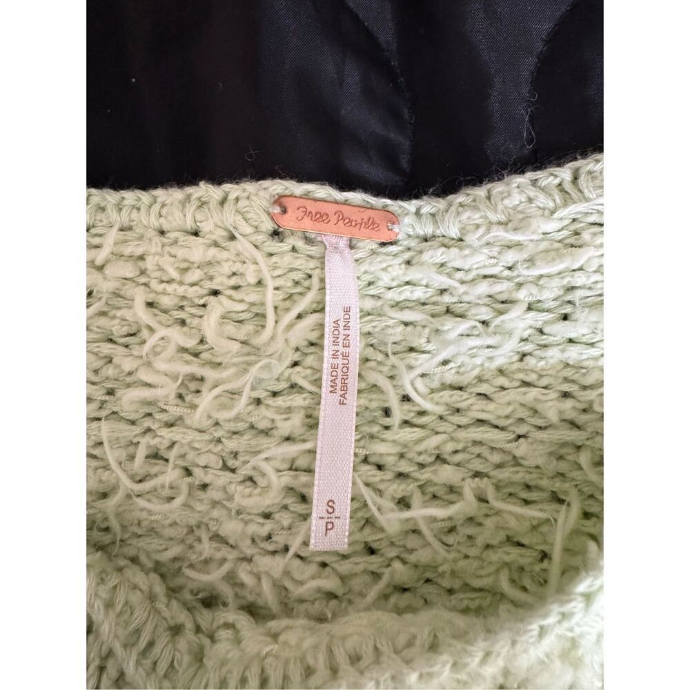 Free People Top Womens Size S Multicolor Knit Pullover Sweater Boho Oversized - Picture 3 of 10